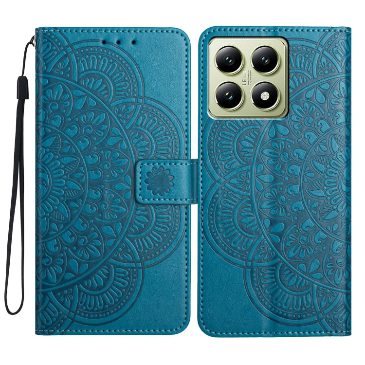 Flower Embossed Leather Phone Case