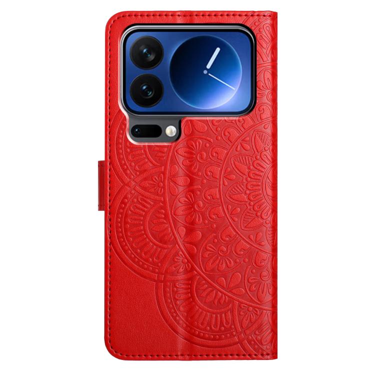 Flower Embossed Leather Phone Case, For Xiaomi 17 Pro Max, For Xiaomi 17 Pro, For Xiaomi 17, For Xiaomi 15T Pro 5G