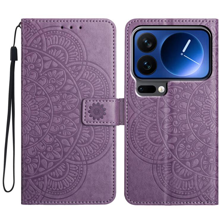 Flower Embossed Leather Phone Case, For Xiaomi 17 Pro Max, For Xiaomi 17 Pro, For Xiaomi 17, For Xiaomi 15T Pro 5G