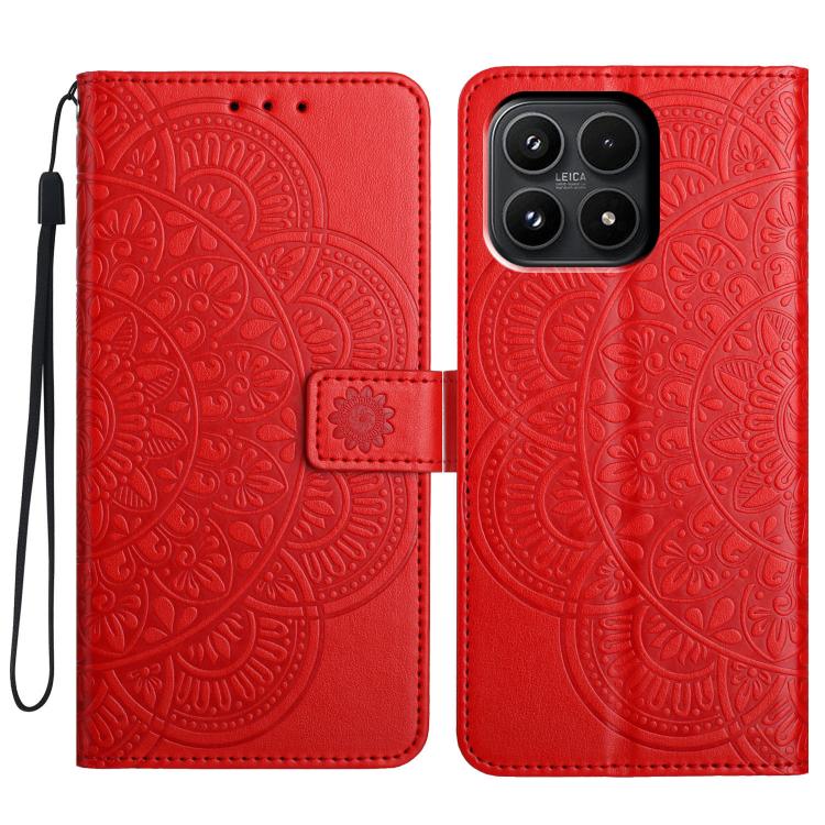 Flower Embossed Leather Phone Case, For Xiaomi 17 Pro Max, For Xiaomi 17 Pro, For Xiaomi 17, For Xiaomi 15T Pro 5G