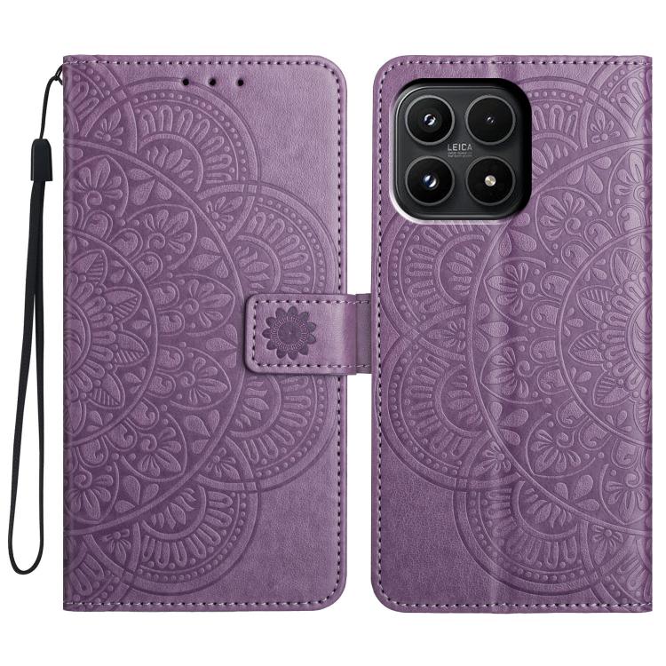 Flower Embossed Leather Phone Case, For Xiaomi 17 Pro Max, For Xiaomi 17 Pro, For Xiaomi 17, For Xiaomi 15T Pro 5G