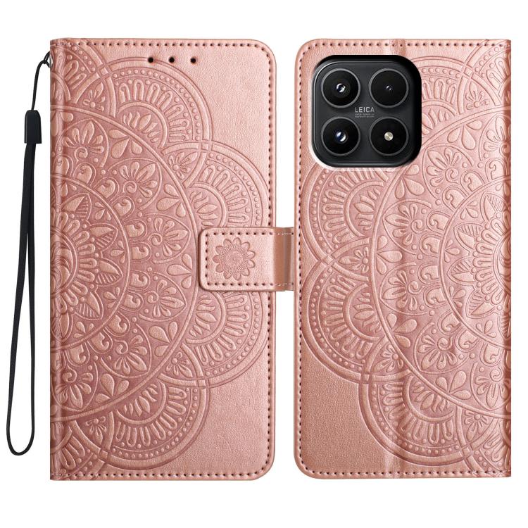 Flower Embossed Leather Phone Case, For Xiaomi 17 Pro Max, For Xiaomi 17 Pro, For Xiaomi 17, For Xiaomi 15T Pro 5G