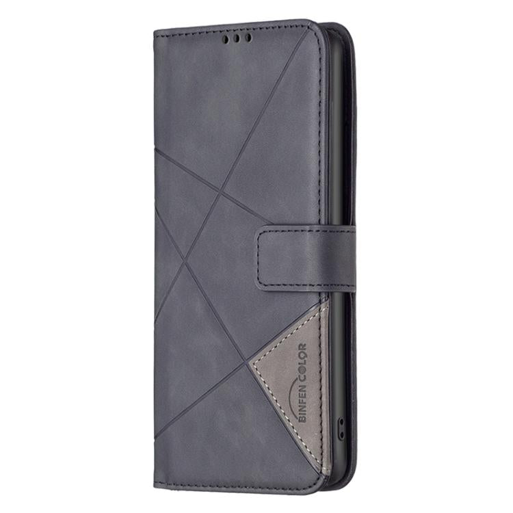 Magnetic Buckle Rhombus Texture Leather Phone Case, For Xiaomi Poco M7 4G 169mm, For Xiaomi 15T Pro 5G, For Xiaomi 15T 5G, For Xiaomi Poco F7 5G Global