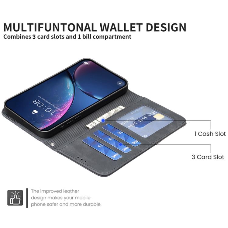 Magnetic Buckle Rhombus Texture Leather Phone Case, For Xiaomi Poco M7 4G 169mm, For Xiaomi 15T Pro 5G, For Xiaomi 15T 5G, For Xiaomi Poco F7 5G Global