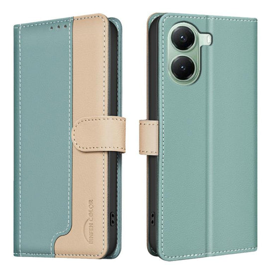 Color Matching RFID Anti-theft Leather Phone Case, For Xiaomi Poco X7 Pro, For Xiaomi 15 Pro, For Xiaomi 15