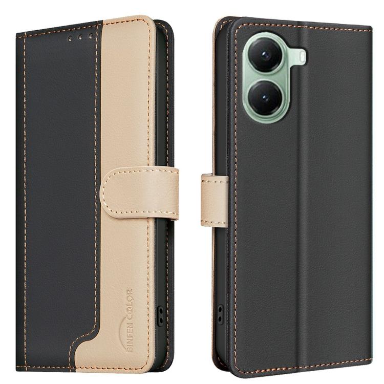 Color Matching RFID Anti-theft Leather Phone Case, For Xiaomi Poco X7 Pro, For Xiaomi 15 Pro, For Xiaomi 15