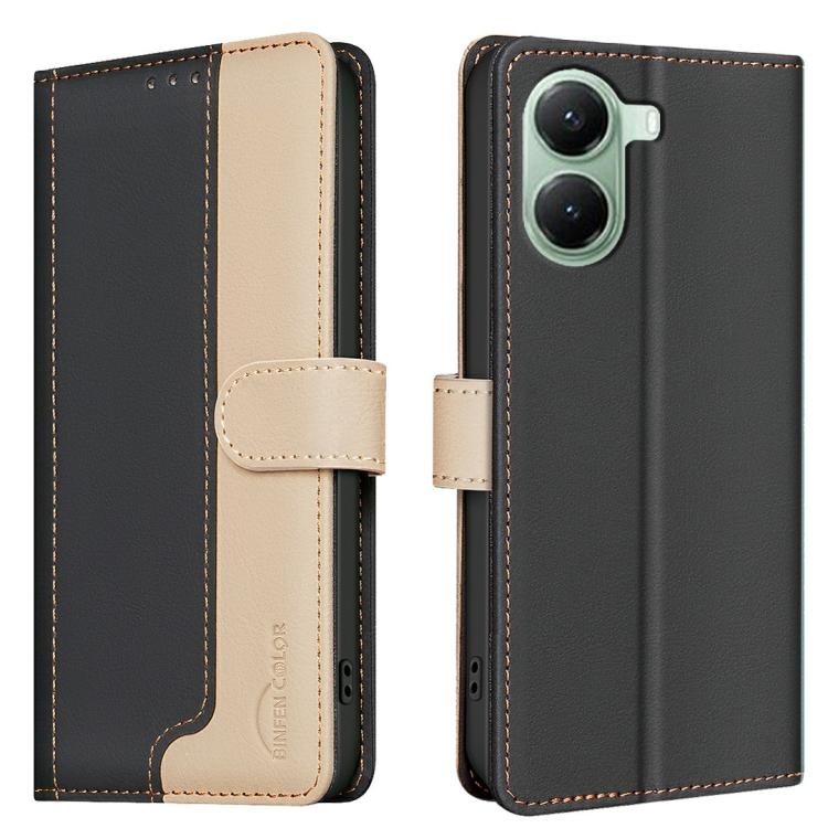 Color Matching RFID Anti-theft Leather Phone Case