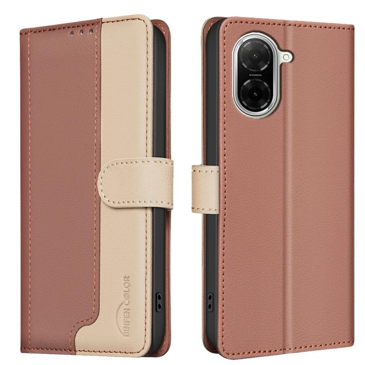Color Matching RFID Anti-theft Leather Phone Case