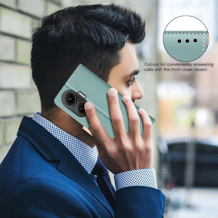 Color Matching RFID Anti-theft Leather Phone Case