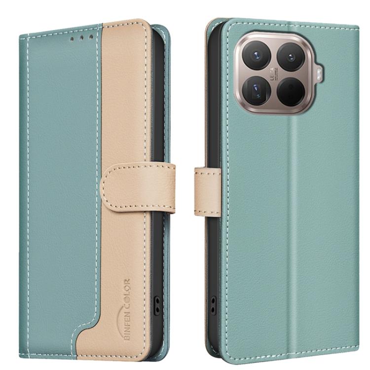 Color Matching RFID Anti-theft Leather Phone Case, For Xiaomi Poco M7 4G 169mm, For Xiaomi 15T Pro 5G, For Xiaomi 15T 5G, For Xiaomi Poco F7 5G Global