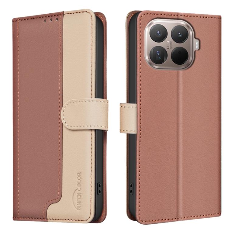 Color Matching RFID Anti-theft Leather Phone Case, For Xiaomi Poco M7 4G 169mm, For Xiaomi 15T Pro 5G, For Xiaomi 15T 5G, For Xiaomi Poco F7 5G Global