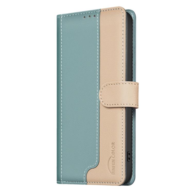 Color Matching RFID Anti-theft Leather Phone Case, For Xiaomi Poco M7 4G 169mm, For Xiaomi 15T Pro 5G, For Xiaomi 15T 5G, For Xiaomi Poco F7 5G Global