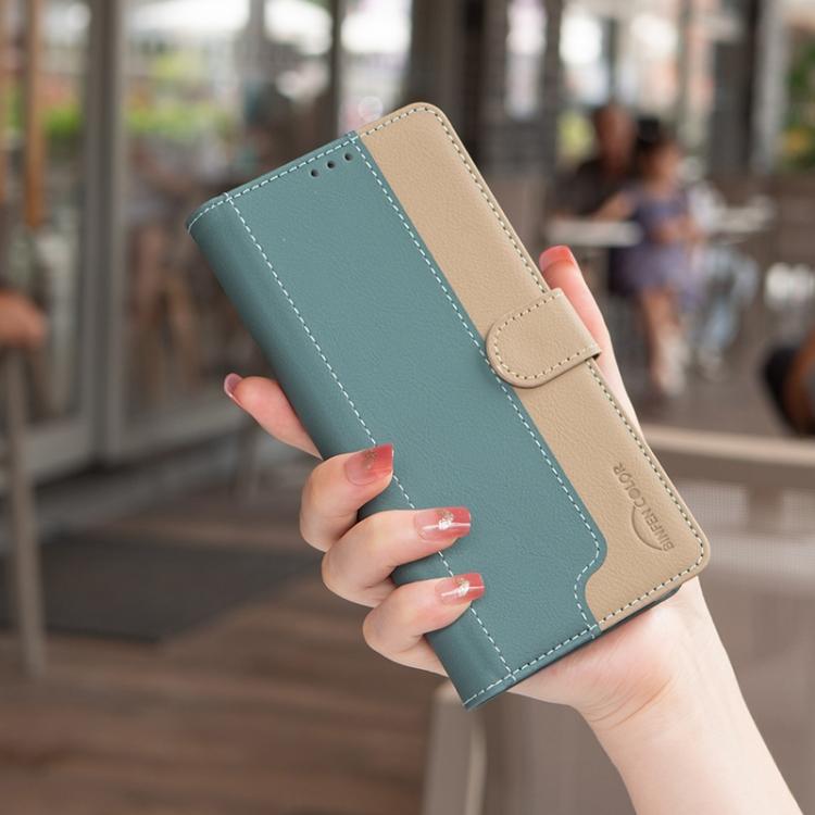 Color Matching RFID Anti-theft Leather Phone Case, For Xiaomi Poco M7 4G 169mm, For Xiaomi 15T Pro 5G, For Xiaomi 15T 5G, For Xiaomi Poco F7 5G Global
