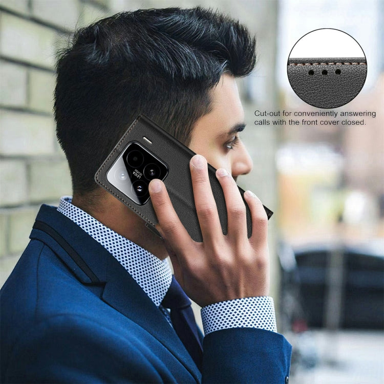Litchi Texture RFID Anti-theft Leather Phone Case