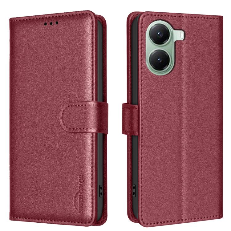 Litchi Texture RFID Anti-theft Leather Phone Case