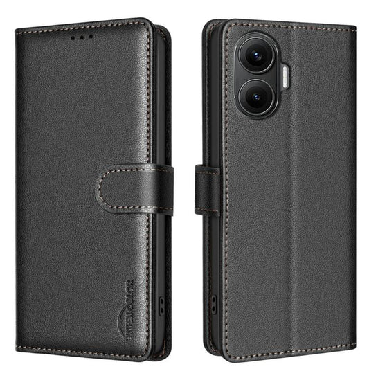 Litchi Texture RFID Anti-theft Leather Phone Case