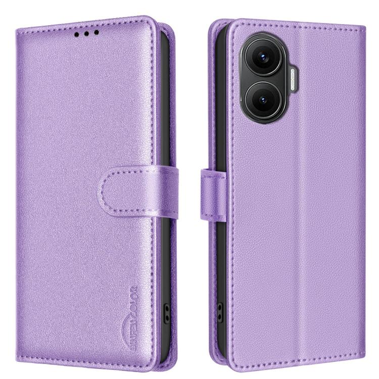 Litchi Texture RFID Anti-theft Leather Phone Case, For Xiaomi Poco M7 4G 169mm, For Xiaomi 15T Pro 5G, For Xiaomi 15T 5G, For Xiaomi Poco F7 5G Global