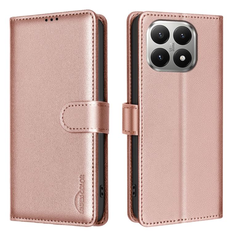 Litchi Texture RFID Anti-theft Leather Phone Case, For Xiaomi Poco M7 4G 169mm, For Xiaomi 15T Pro 5G, For Xiaomi 15T 5G, For Xiaomi Poco F7 5G Global