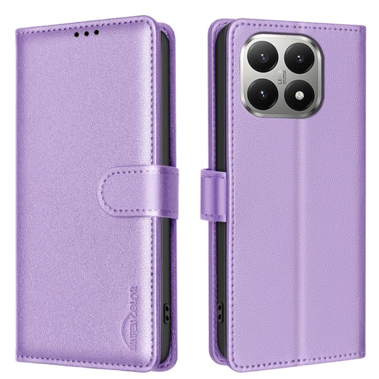 Litchi Texture RFID Anti-theft Leather Phone Case, For Xiaomi Poco M7 4G 169mm, For Xiaomi 15T Pro 5G, For Xiaomi 15T 5G, For Xiaomi Poco F7 5G Global