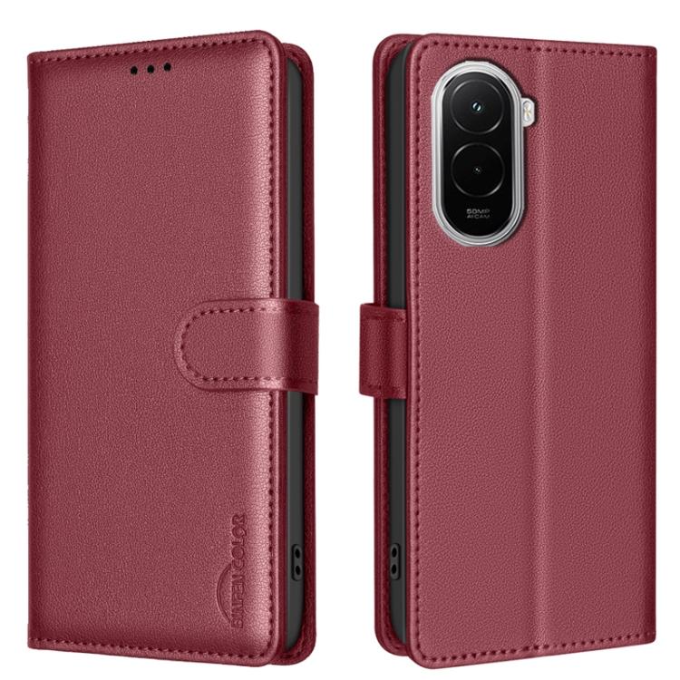 Litchi Texture RFID Anti-theft Leather Phone Case, For Xiaomi Poco M7 4G 169mm, For Xiaomi 15T Pro 5G, For Xiaomi 15T 5G, For Xiaomi Poco F7 5G Global