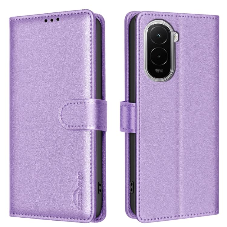 Litchi Texture RFID Anti-theft Leather Phone Case, For Xiaomi Poco M7 4G 169mm, For Xiaomi 15T Pro 5G, For Xiaomi 15T 5G, For Xiaomi Poco F7 5G Global