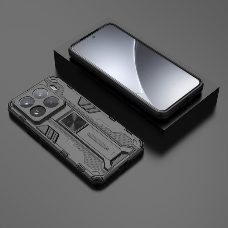 Supersonic PC + TPU Holder Phone Case, For Xiaomi 15 Pro 5G, For Xiaomi 15 5G