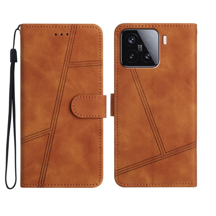 Skin-feel Stitching Leather Phone Case