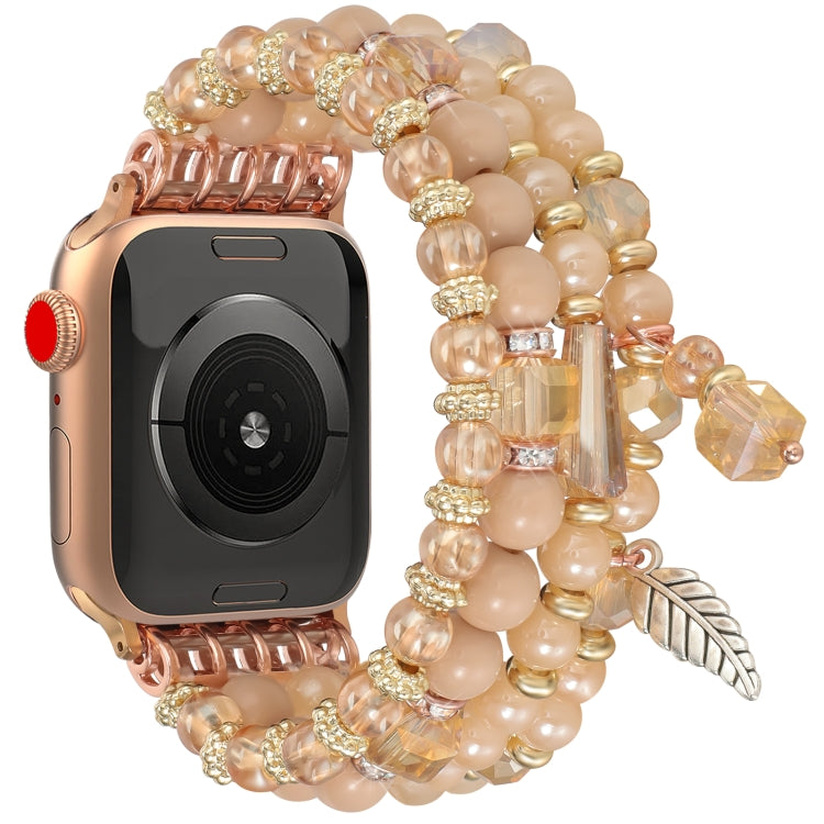 Tassel Beaded Chain Watch Band, For Apple Watch 46mm / 49mm / 45mm / 44mm, For Apple Watch 42mm / 41mm / 40mm / 38mm