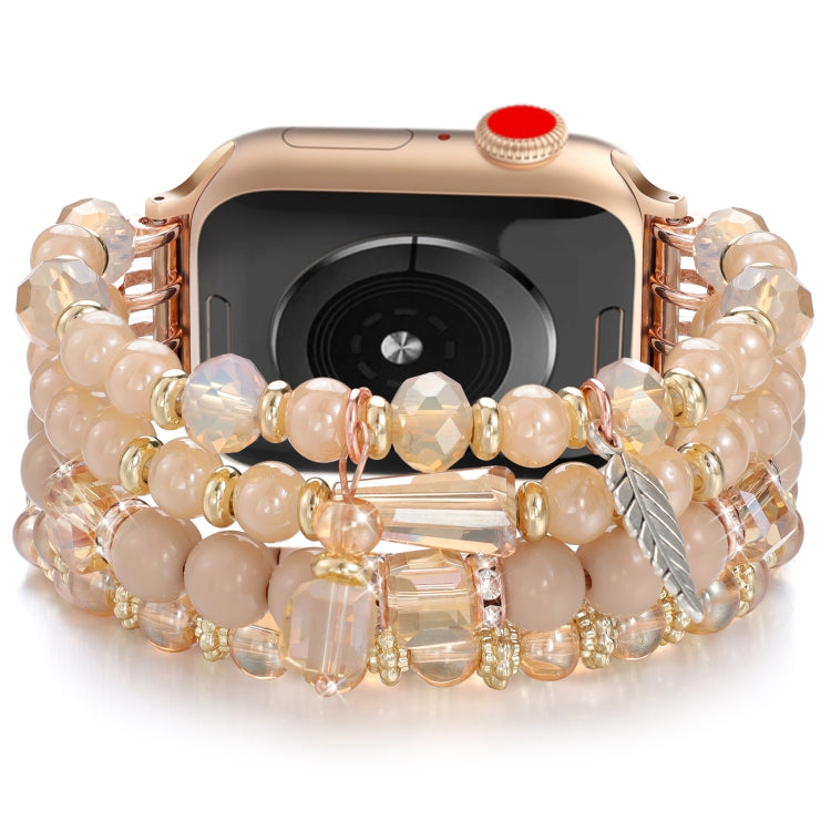 Tassel Beaded Chain Watch Band, For Apple Watch 46mm / 49mm / 45mm / 44mm, For Apple Watch 42mm / 41mm / 40mm / 38mm