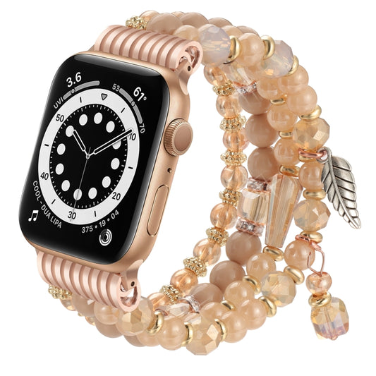 Tassel Beaded Chain Watch Band, For Apple Watch 46mm / 49mm / 45mm / 44mm, For Apple Watch 42mm / 41mm / 40mm / 38mm