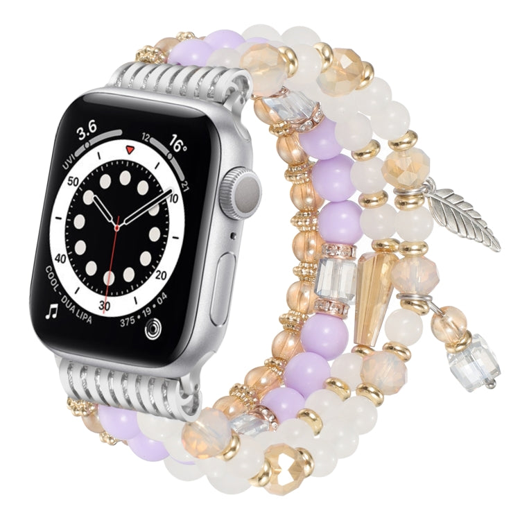 Tassel Beaded Chain Watch Band, For Apple Watch 46mm / 49mm / 45mm / 44mm, For Apple Watch 42mm / 41mm / 40mm / 38mm