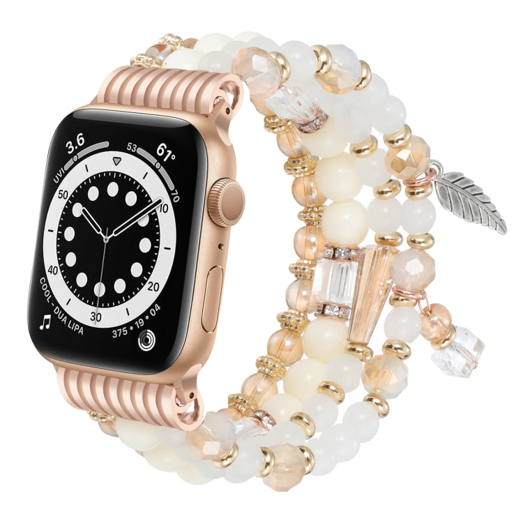 Tassel Beaded Chain Watch Band, For Apple Watch 46mm / 49mm / 45mm / 44mm, For Apple Watch 42mm / 41mm / 40mm / 38mm