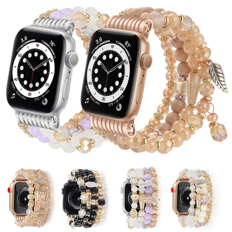 Tassel Beaded Chain Watch Band, For Apple Watch 46mm / 49mm / 45mm / 44mm, For Apple Watch 42mm / 41mm / 40mm / 38mm