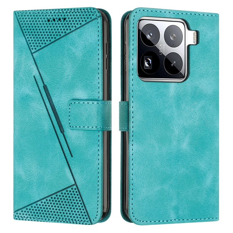 Dream Triangle Leather Phone Case with Lanyard