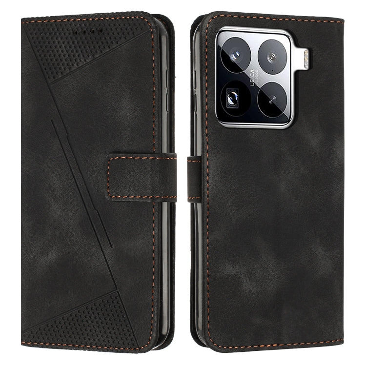 Dream Triangle Leather Phone Case with Lanyard