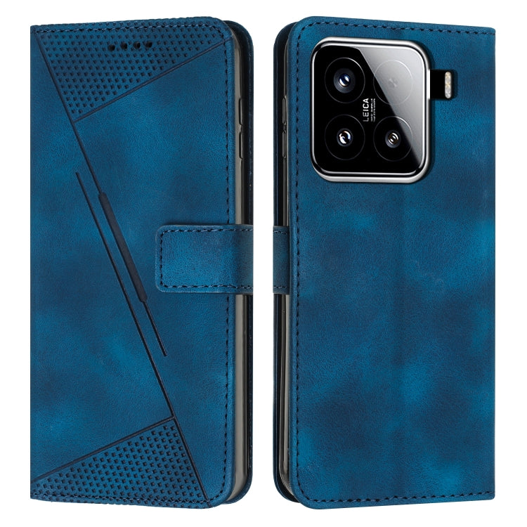 Dream Triangle Leather Phone Case with Lanyard