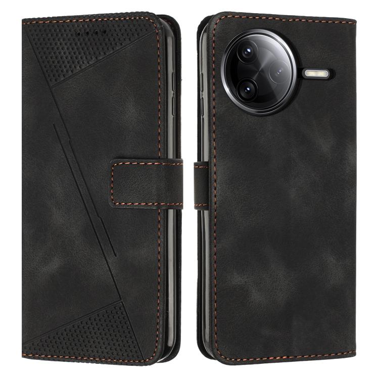 Dream Triangle Leather Phone Case with Lanyard