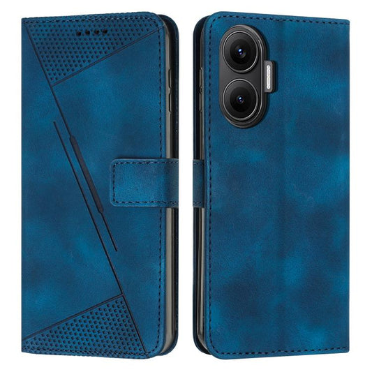 Dream Triangle Leather Phone Case with Lanyard