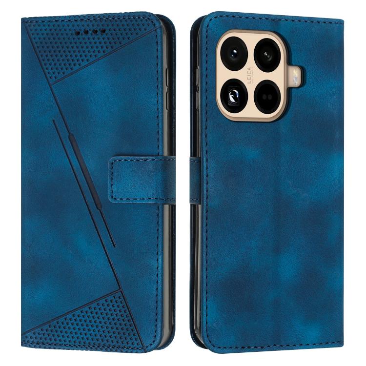 Dream Triangle Leather Phone Case with Lanyard