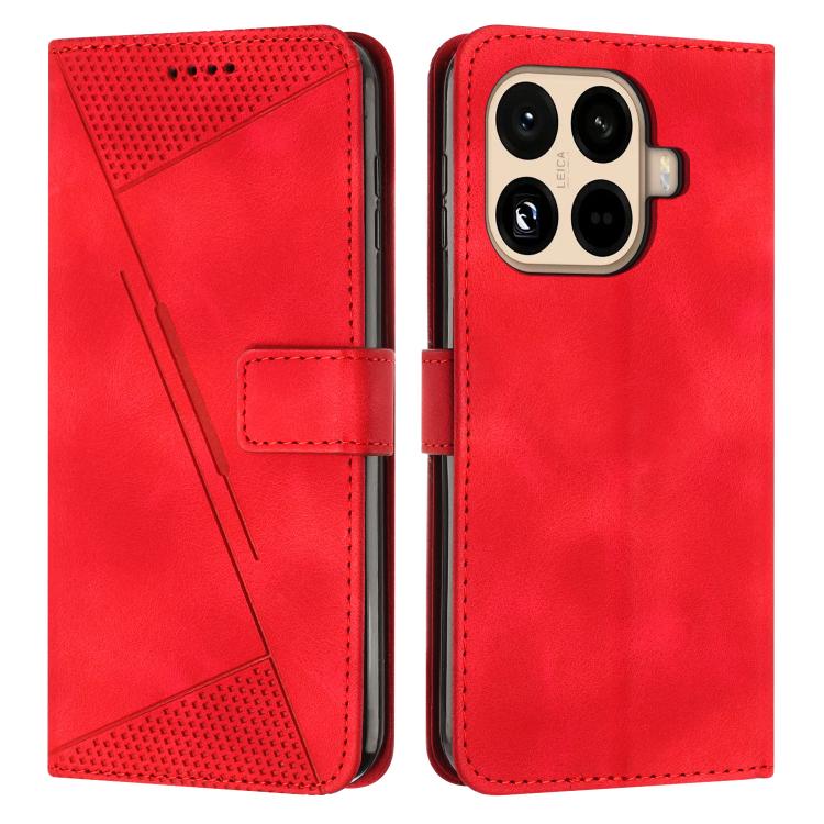 Dream Triangle Leather Phone Case with Lanyard