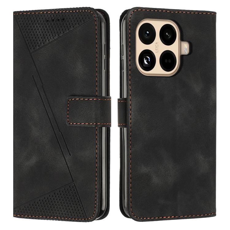 Dream Triangle Leather Phone Case with Lanyard