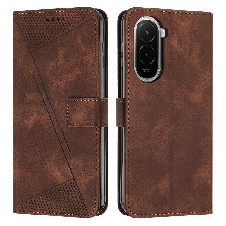 Dream Triangle Leather Phone Case with Lanyard, For Xiaomi 17 Pro Max, For Xiaomi 17 Pro, For Xiaomi 17, For Xiaomi Poco M7 4G 169mm