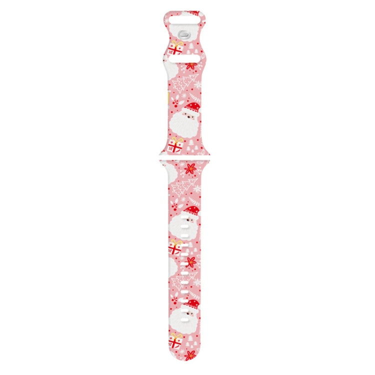 Christmas Pattern Silicone Watch Band