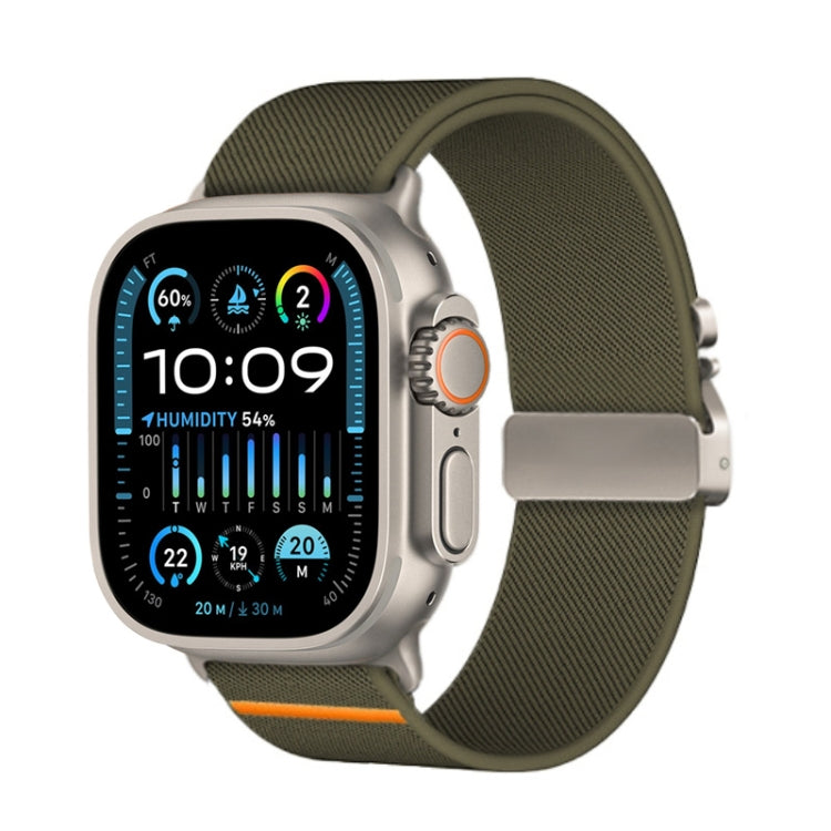 Parachute Buckle Elastic Nylon Watch Band