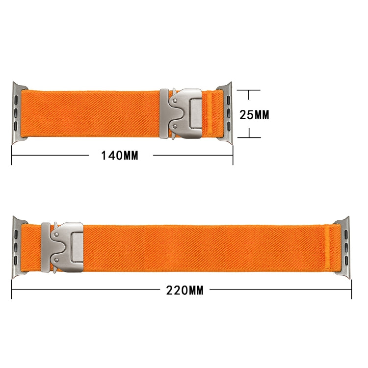 Parachute Buckle Elastic Nylon Watch Band