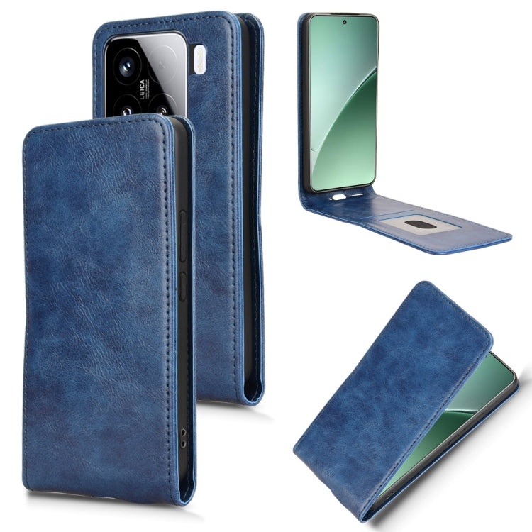 Magnetic Vertical Flip Leather Phone Case, For Xiaomi X7 Pro 5G / Redmi Turbo 4, For Xiaomi Poco M7 Pro 5G / Redmi Note 14 5G, For Xiaomi 15 Pro, For Xiaomi 15, For Xiaomi 14T Pro, For Xiaomi 14T, For Xiaomi Poco F6 Pro / Redmi K70 / K70 Pro