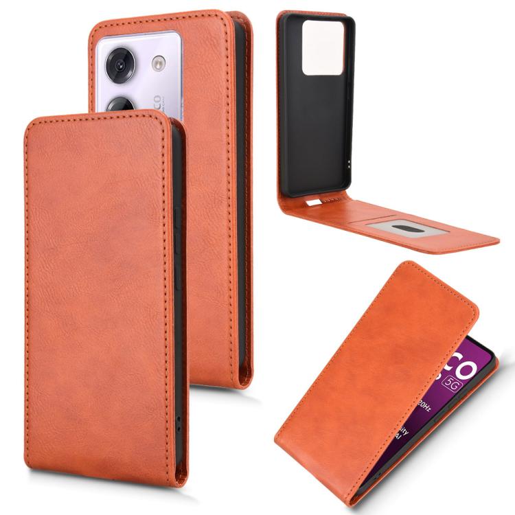 Magnetic Vertical Flip Leather Phone Case
