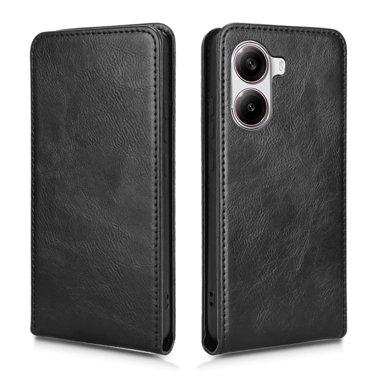 Magnetic Vertical Flip Leather Phone Case, For Xiaomi X7 Pro 5G / Redmi Turbo 4, For Xiaomi Poco M7 Pro 5G / Redmi Note 14 5G, For Xiaomi 15 Pro, For Xiaomi 15, For Xiaomi 14T Pro, For Xiaomi 14T, For Xiaomi Poco F6 Pro / Redmi K70 / K70 Pro