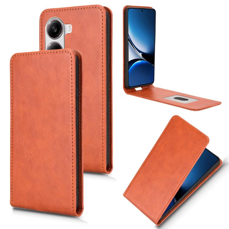 Magnetic Vertical Flip Leather Phone Case, For Xiaomi X7 Pro 5G / Redmi Turbo 4, For Xiaomi Poco M7 Pro 5G / Redmi Note 14 5G, For Xiaomi 15 Pro, For Xiaomi 15, For Xiaomi 14T Pro, For Xiaomi 14T, For Xiaomi Poco F6 Pro / Redmi K70 / K70 Pro