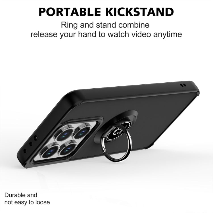 Q Shadow 1 Series TPU + PC Phone Case with Ring